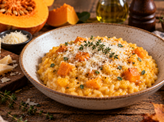 Krémové dýňové rizoto s parmazánem: jednoduchý recept na podzim